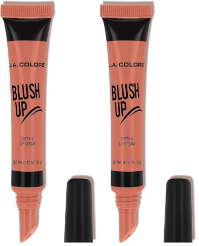 Image of L.A. COLORS Blush Up Cheek & Lip Cream, Nude Glow CBL545 (Pack of 2)