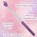 HARSKIYER 3 Pack Telescopic Teachers Pointer, Retractable Finger Pointer Sticks for Classroom, Stainless Steel Finger Stick for Lectures, Presentations (Purple, Yellow, Green)