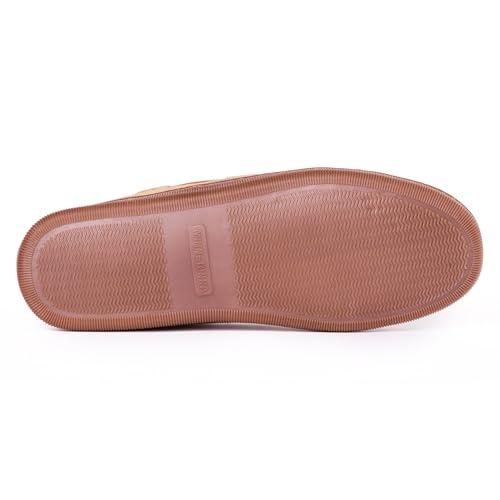 Image of Minnetonka Men's Pile Lined Hardsole Slipper