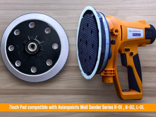 Image of Asianpaints Trucare (New) Wall Sander Sanding Pad 7Inch Compatible With H01,H02