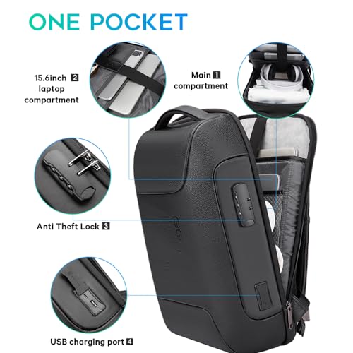 Anti Theft Backpack with USB charging Port,Lightweight Business Backpack for Men and Women2