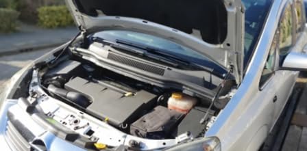 Miniatura 7 de AML-CRHood Struts for 2005-2011 Vauxhall Zafira B M75  Front Bonnet Hood Modify Lift Support Gas Strut Spring Shocks Absorber Damper Prop