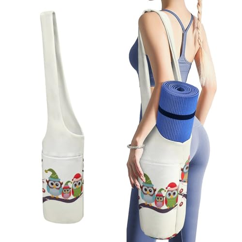Sac de tapis de yoga en toile pour vos séances de Pilates, sorties plage et voyages d'hiver
