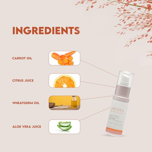 Image of Jovees Sunscreen Sensitive Skin Premium Sun Shield Protective Lotion SPF 40 | Broad Spectrum PA+++ | Matte Tint | Infused with Organic Extracts | Lightweight Sunscreen For Men /Women- 50ML