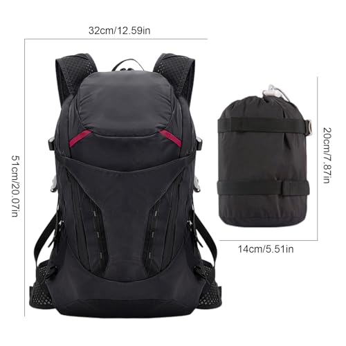 Mochila para senderismo EKsma impermeable 28L ligera miniatura 6