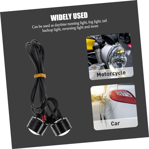 USHOBE 4 Peças Luz De Circulação Diurna Luz Traseira Luzes De Corrida Luz De Corrida De Motocicleta