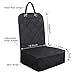 pedy Pet Front Seat Cover for Cars, Dog Car Seat Cover, Nonslip Rubber Backing with Anchors, Black