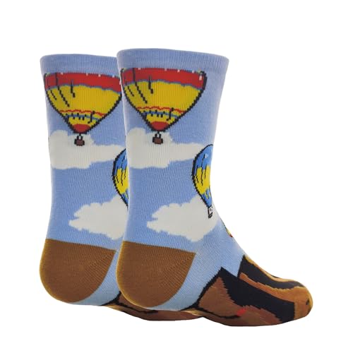 ooohyeah Kid's Novelty Cute Crew Socks, Funny Crazy Silly Cool Casual Dress Socks for Boy and Girl, Size 1-5