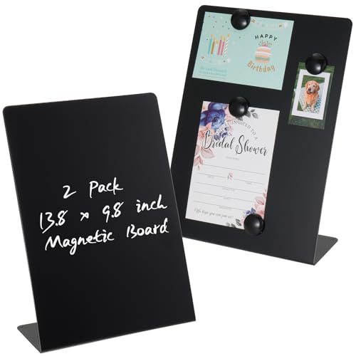 Tableau magnétique en métal pour libérer l'espace de travail et ranger vos notes importantes