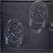CybrTrayd Marijuana Leaf Soap Mold with Exclusive Cybrtrayd Copyrighted Soap Molding Instructions