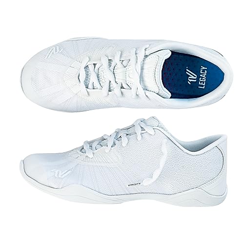 Varsity Spirit Legacy Cheer Shoes for Women - Lightweight and Durable White Cheer Shoes for Cheerleaders and Athletes4