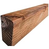 Suinga Traviesa de Madera tratada 20x10x120 cm, delimitación y sujección de terrenos