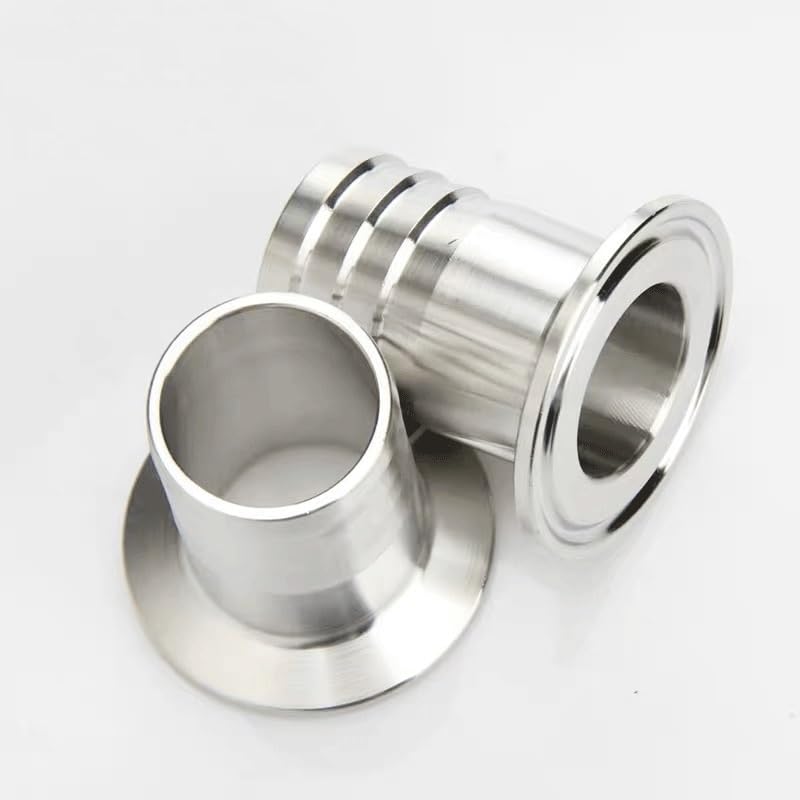 Złączka do węża sanitarnego z trójzaciskowym zaciskiem, do remontu domu, ze stali nierdzewnej SUS SS 304(89mm x Ferrule 106)