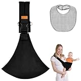 Portable et Léger: Ce porte bebe portable echarpe pèse environ 250 grammes, soit l'équivalent d'une pomme, et est pliable pour un transport facile. Ce portable porte bebe hanche taille vous permet de sortir votre bébé facilement.