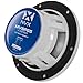 NVX® MVSP65 Premium 6.5” 2-Way Marine Coaxial Speakers (Pair), 600W Max, 200W RMS, 1” Silk Dome Tweeters, with RGB LED Lighting for Boats/UTV/ATV/SxS/Powersports (White and Black Grilles Included)