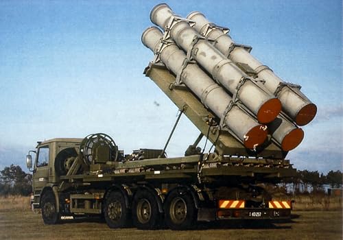 History Galore 4"x6" Poster, Block I coastal missile defense system truck in service in the Danish Navy 19882003 - Gallery Print