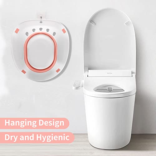 Sitz Bath For Toilet Seat - Sitz Bath For Hemorrhoids - Yoni Steam Seats - Great For Maternity Postpartum Care, Designed For Perineum Soaking, Hemorrhoid, And Anal Inflammation Treatment #TOP6