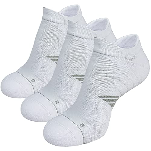 Image of Hylaea No Show Running Athletic Anti-Blister Wicking Coolmax Socks, Seamless Anti-odor