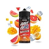 Blood Orange Mango On Ice JUST JUICE Fussion 100ml | 70% VG / 30% PG | Sabor a mango con naranja sanguina y un toque helado | E-liquido para cigarrillos electrónicos Vaper Pod | Sin Nicotina