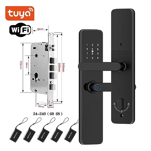 Serrure électronique de sécurité supérieure Tuya WiFi 30x240