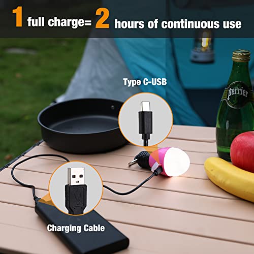 image for EverBrite Rechargeable Camping Light,Portable Tent Lantern,3 Lighting 