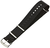 Reloj para hombre – Pulsera de tela negra