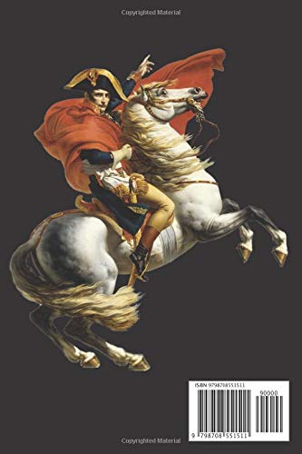 NOTEBOOK: Napoleon notebook with 120 lined pages 6” x 9” perfect for everyday use - Image 2