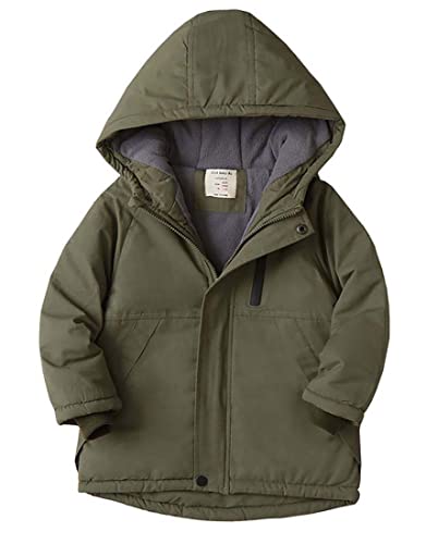 Image of Boys Girls Winter Outwear Coats, Kids Warm Outfits,Windproof Jacket for Toddler 1-8Y