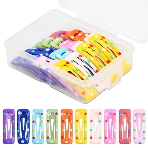 Xzeemo 30 Stück Baby Haarclips, 3cm Bunte Mini Haarnadeln,...
