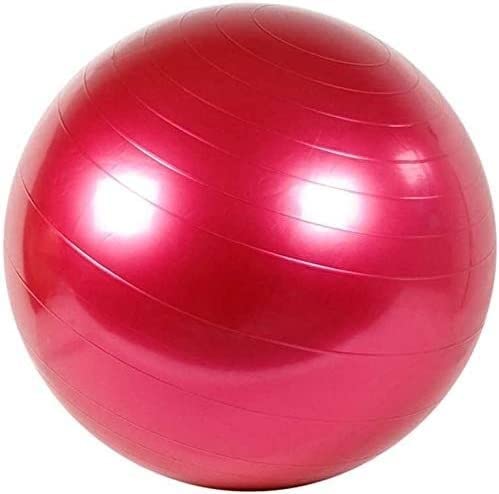 Pelota de fitness contra el dolor de espalda como silla de oficina ergonómica