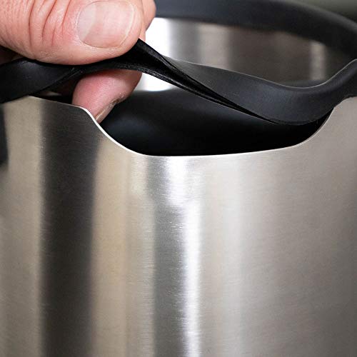 Boîte à café expresso knock box en acier inoxydable pour baristas - 5