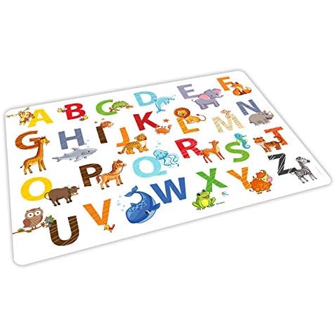 stabiles Vinyl Tischset mit Lerneffekt Cover