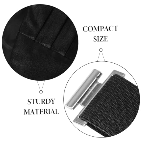 LIFKOME Adjustable Satin Cummerbund with Pretied Bow Tie Pocket Elegant Formal Belt for Weddings Evening Events and All Special Occasions3