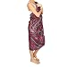 Produktbild Mienloco Damen Strandtuch Sarong Schal Wickel Pareo Halstuch (SB7)