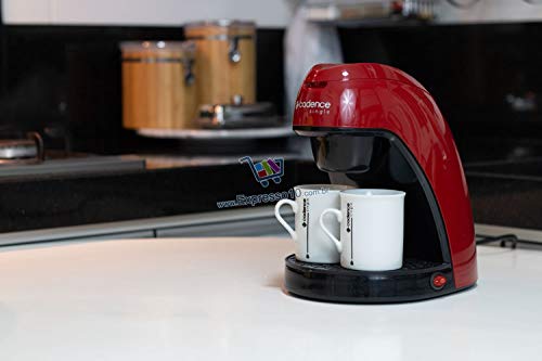Cafeteira Cadence Single Colors, 110V, Vermelho, 240ml, CAF211