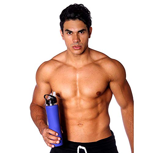 Squeeze Térmico Emborrachado 500Ml - Azul