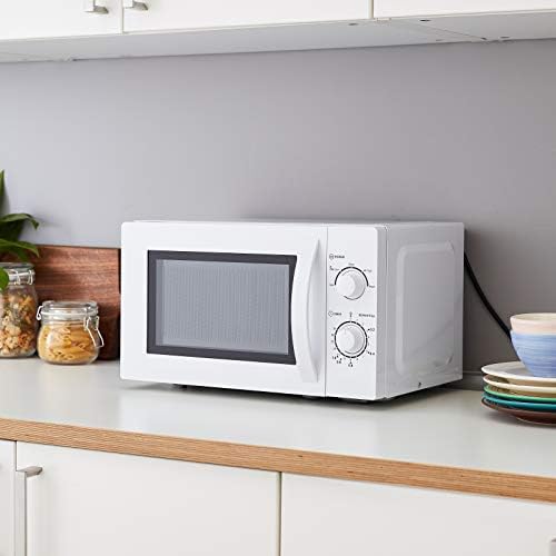Amazon Basics Solo Countertop Microwave, 20 L, 700W - White