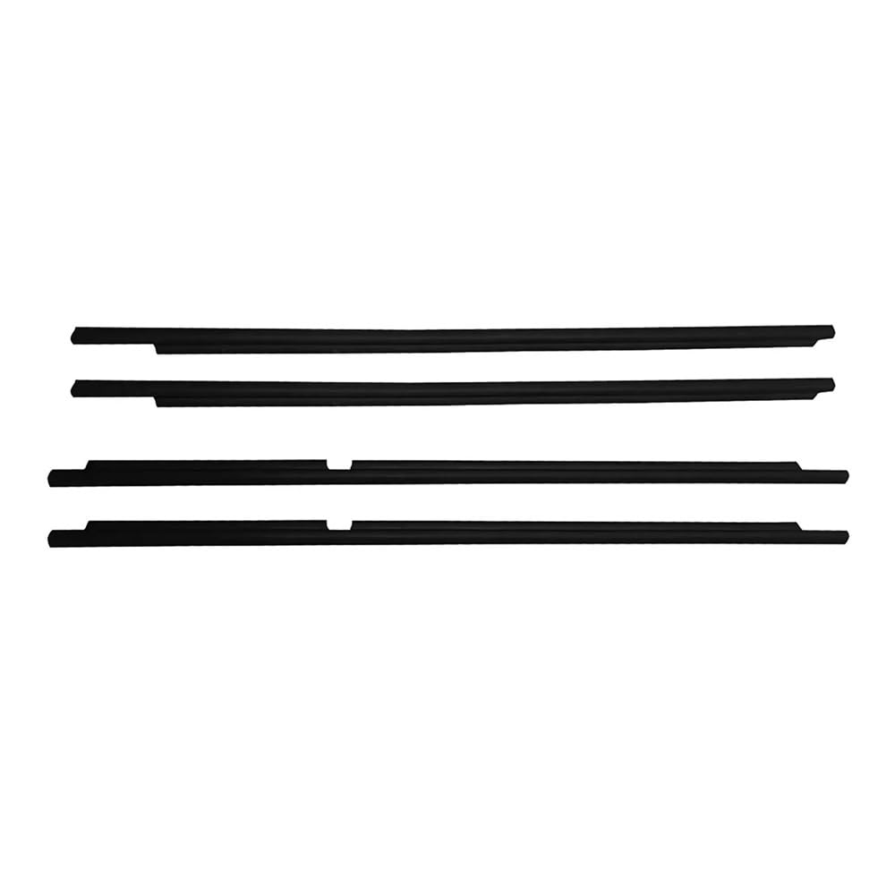 Car Seal Strip 4Pcs Car Weatherstrip Window Glass Waterproof Pressure Strip for Lexus for LX470 1998-2007