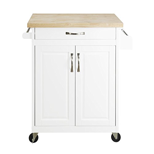 Dorel Living Kitchen Island, White