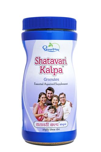 Image of Dhootapapeshwar Shatavari Kalpa Granules | Ayurvedic Immunity Booster for Women | Supports Reproductive Health, Lactation, Digestion, & Fatigue Relief | Elaichi Flavour 600g