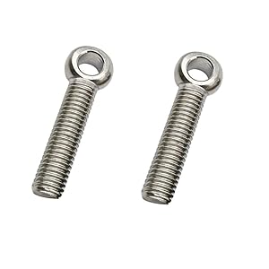 Qiushibo M10 Edelstahl Ankerösenbolzen 3 Stück