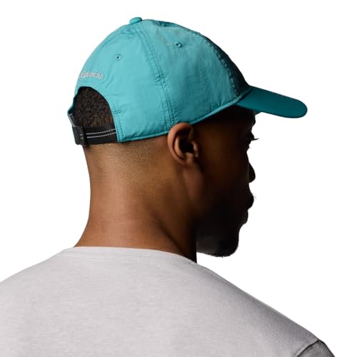 Columbia Unisex Spring Canyon 2 Ball Cap, Baseball Cap, Teal/No Limits, O/S