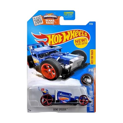 Hot Wheels Bone Speeder voiture miniature bleue jouet enfant dès 36 mois