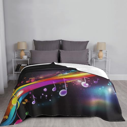Couverture en micro-polaire chaude et légère en flanelle de microfibre douce pour canapé - 7