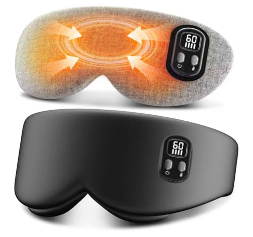 Anydance Heated Eye Mask - Cordless Eye Mask for Dry Eyes, Eye Relief, Improved Sleep, Timed...