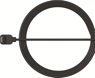 Arlo Cable De Carga Magnético 7,6 m, Blanco, Solo Compatible Con La Cámara WiFi Arlo Essential (+XL), Para Exteriores, Arlo Accesorio Certificado, VMA3701