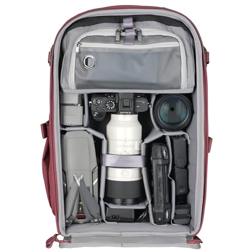 Mochila para cámara VANGUARD VEO Metro B30L 30L Magenta miniatura 3