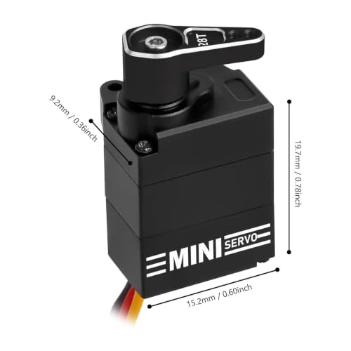 Servomotor de dirección de 3 cables para camión sobre orugas RC mini 3