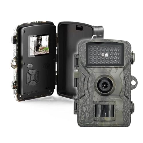 Amazon.co.jp: 防犯カメラ トレイルカメラ 1600万画素 1080PフルHD 2.0