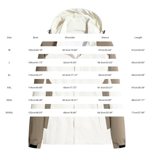Veste de pluie femme imperméable mi-saison ample avec capuche - 5